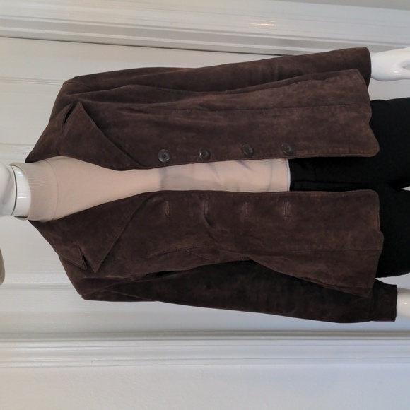 Wilson's leather jacket, chocolate mocha color,size small, - Picture 4 of 12